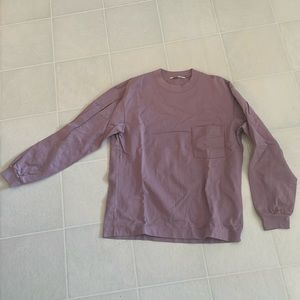 Uniqlo purple long sleeve